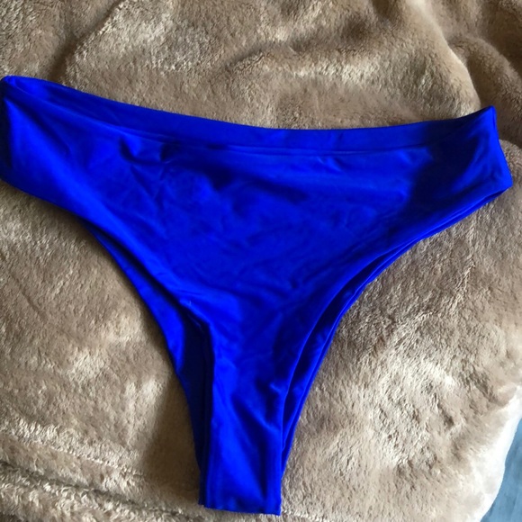 cobalt blue bikini bottoms